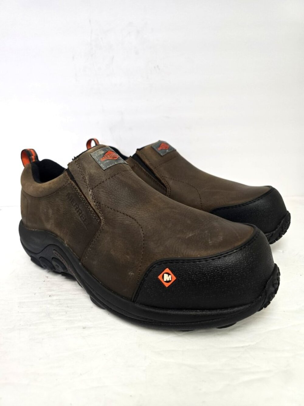 Merrell Men's Jungle Moc Ltr Composite Toe CSA Work Shoes J003345W Brown 13W